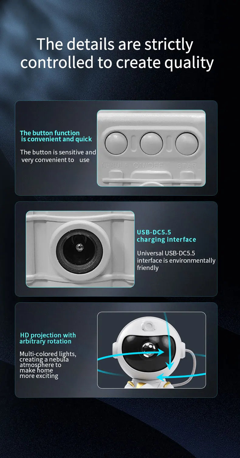 AstroLuz — Proyector de Estrellas